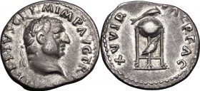 Vitellius (69 AD).. AR Denarius, Rome mint