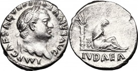 Vespasian (69-79) . AR Denarius, Rome mint, 69-71 AD