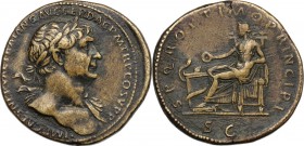 Trajan (98-117).. AE Sestertius, 103-111 AD