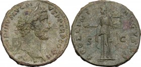 Antoninus Pius (138-161).. AE Sestertius, 140-144 AD
