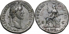 Antoninus Pius (138-161).. AE Sestertius, 150-151 AD