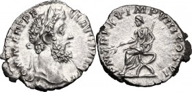Commodus (177-192).. AR Denarius, 190 AD