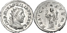 Philip I (244-249).. AR Antoninianus, Rome mint