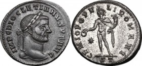 Diocletian (284-305).. AE Follis, Ticinum mint