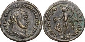Domitius Domitianus (Usurper, 297-298).. AE Follis, Alexandria mint