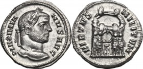 Maximianus (286-310).. AR Argenteus, 294 AD. Rome mint