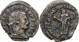 Alexander of Carthage (Usurper, 308-310).. AE Follis, Carthage mint
