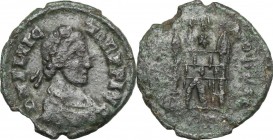 Flavius Victor (387-388).. AE 14 mm. Uncertain mint, possibly Aquileia