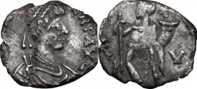 Zeno (474-491). AR 1/2 Siliqua, Ravenna mint
