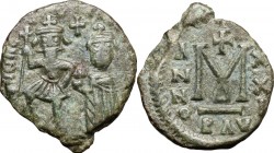 Heraclius (610-641).. AE Follis, Ravenna mint