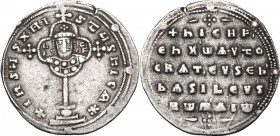 Nicephorus II, Phocas (963-969). . AR Miliaresion, Constantinople mint