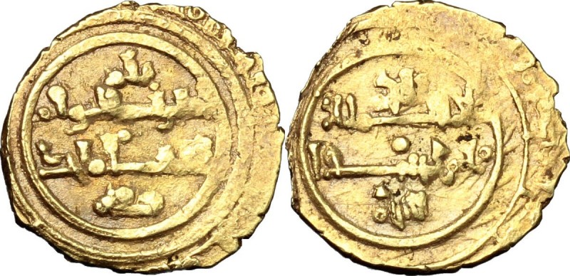 Palermo. Roberto il Guiscardo (1059-1085). Tarì datato 1072, 464 AH. D/ Legenda ...