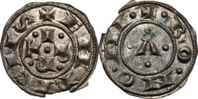 Bologna.  Repubblica a nome di Enrico VI di Svevia Imperatore (1191-1337).. Bolognino piccolo