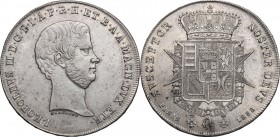 Firenze.  Leopoldo II di Lorena (1824-1859). Francescone 1858