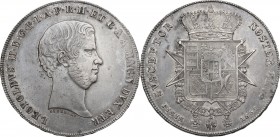 Firenze.  Leopoldo II di Lorena (1824-1859). Francescone 1859