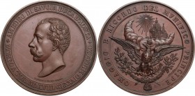 Amedeo di Savoia (1898-1942). Medaglia 1890 per la morte