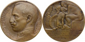 Vittorio Emanuele III (1900-1943). Medaglia 1918 all'Esercito e all'Armata
