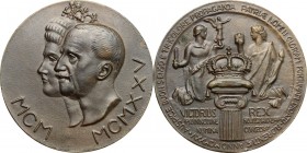 Vittorio Emanuele III (1900-1943). Medaglia 1925 per il Giubileo Reale