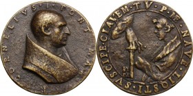 San Cornelio (251-255). Medaglia restituzione, seconda serie, fine XVI sec