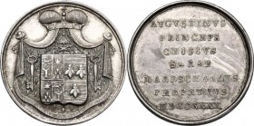 Sede Vacante (1830-1831).. Medaglia emessa dal Maresciallo del Conclave Principe Agostino Chigi (terza variante)