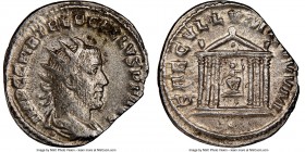 Trebonianus Gallus (AD 251-253). AR antoninianus (21mm, 5h). NGC Choice VF. Antioch. IMP C C VIB TREB GALLVS P F AVG, radiate, draped, bust of Treboni...
