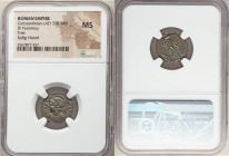 Constantinople Commemorative (ca. AD 330-340). AE3 or BI nummus (18mm, 5h). NGC MS. Trier, 1st officina, ca. AD 330-331, struck under Constantine I to...