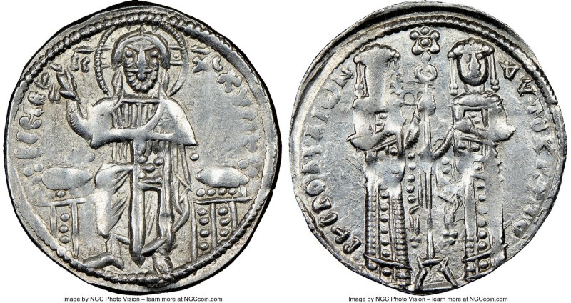 Andronicus II Palaeologus and Michael IX (AD 1294-1320). Anonymous Issue. AR bas...