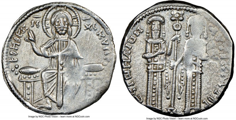 Andronicus II Palaeologus and Michael IX (AD 1294-1320). Anonymous Issue. AR bas...