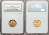 George V gold 1/2 Sovereign 1914-S MS65 NGC, Sydney mint, KM28. 

HID09801242017

© 2020 Heritage Auctions | All Rights Reserved