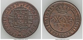 João VI 20 Reis 1821-R UNC, Rio de Janeiro mint, KM316.1. 30mm. 5.51gm. Variety with cross on crown. From the Dresden Collection

HID09801242017

...