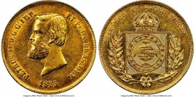 Pedro II gold 5000 Reis 1855 MS61 NGC, Rio de Janeiro mint, KM470.

HID09801242017

© 2020 Heritage Auctions | All Rights Reserved