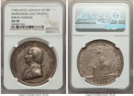 Prussia. Friedrich Wilhelm III silver "Berlin Homage" Medal 1798-Dated AU50 NGC, Marienburg-3652. 41.5mm. 

HID09801242017

© 2020 Heritage Auctio...