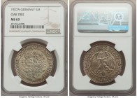 Weimar Republic "Oak Tree" 5 Mark 1927-A MS63 NGC, Berlin mint, KM56.

HID09801242017

© 2020 Heritage Auctions | All Rights Reserved