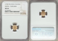 Dutch India gold Pagoda ND (1760-1794) MS64 NGC, Tuticorin mint, KM49

HID09801242017

© 2020 Heritage Auctions | All Rights Reserved