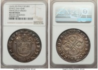 Venice. Francesco Erizzo Scudo ND (1633-1634)-ZD AU Details (Mount Removed) NGC, KM182, Dav-4249. Sold with old CNG lot tag. 

HID09801242017

© 2...