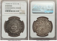 Ferdinand VI 8 Reales 1752 Mo-MF XF Details (Environmental Damage) NGC, Mexico City mint, KM104.1. Sold with old CNG auction tag. 

HID09801242017
...