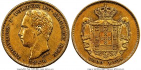 Luiz I gold 5000 Reis 1868 XF45 NGC, KM516. AGW 0.2614 oz. 

HID09801242017

© 2020 Heritage Auctions | All Rights Reserved