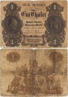 Altdeutsche Staaten und Länderbanken bis 1871 Sachsen
Königlich-Sächsisches Cassenbillett 1 Taler 6.9.1855. Lit. A. Nr 915413. Comm.: Frhr. v. Weisse...