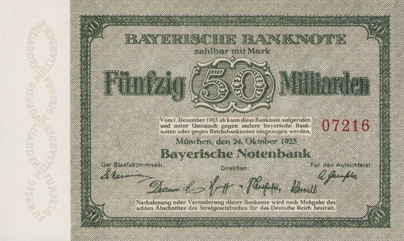 Deutsche Länderbanken ab 1871
Bayerische Notenbank 1875-1925 100 Mark 1.1.1900,...