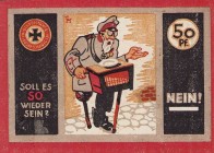 Städte und Gemeinden
Hamburg 50 und 75 Pfennig, 1 Mark 1.8.1921 (1922)-31.12.1921, mit Wz. Flämmchen und 50 und 75 Pfennig ohne Wz. 75 Pfennig und 1 ...