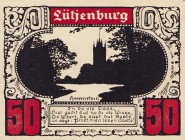 Städte und Gemeinden
Plön (S-H) 5x 50 Pfennig o.D. (1921) - Ost-Holsteinisches Tageblatt und Plöner Zeitung. 2x Lütjenburg. Dazu 50 + 50 Pfennig Dopp...
