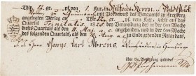 Deutschland-Kuxe
Freiberg Kuxschein über 12 Groschen Bergamt - 1x ausgestellt 11. Mai 1825 und 1x 10. November 1830 2 Stück. II