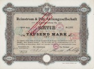 Lots
Lot-6 Stück Dabei: Bamberg - Schuldverschreibung über 5000 Mark 20.1.1923 - Überlandwerk Oberfranken. Berlin - Aktie über 1000 Mark 4.2.1922 - J...