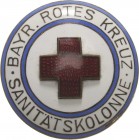 Rotes Kreuz Bayern
Sanitätskolonne des Bayerischen Roten Kreuzes Abzeichen o.J. Bronze und emailliert. 38,3 mm, 14,89 g. Mit Nadel Vorzüglich