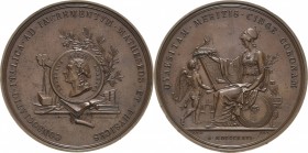 Akademien, Schulen, Universitäten Orte
Italien Bronzemedaille 1826 (PBI/PCF) Preismedaille der Italienischen Vereinigung für das Wachstum der Mathema...