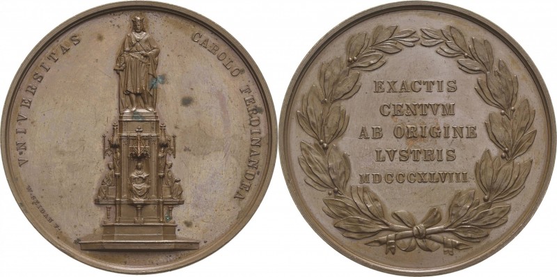 Akademien, Schulen, Universitäten Orte
Prag Bronzemedaille 1848 (W. Seidan) 500...