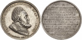 Akademien, Schulen, Universitäten Orte
Wittenberg Silbermedaille 1802 (Chr. J. Krüger) 300 Jahre Universität Wittenberg. Brustbild von Friedrich III....