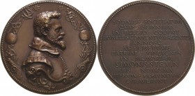 Astronomie
 Bronzemedaille o.J. (20. Jhd.) (J. Ionson) Auf den niederländischen Mathematiker und Astronomen Simon Stevin. Brustbild im Attributenkrei...
