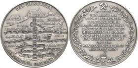 Ausbeute, Bergbau, Hüttenwesen
 Silbermedaille 1988 (Fritz Scheppat/Werner Godec) Jahresmedaille der Grafschafter Münzfreunde Moers - Das Bergwerk. A...