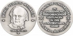 Ausbeute, Bergbau, Hüttenwesen
 Silbermedaille o.J. Auszeichnungsmedaille für hervorragende Dienste in der Lehre an der Technischen Universität Freib...